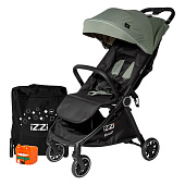 Коляска прогулочная iZZi RoaD Grey Olive/Black 01
